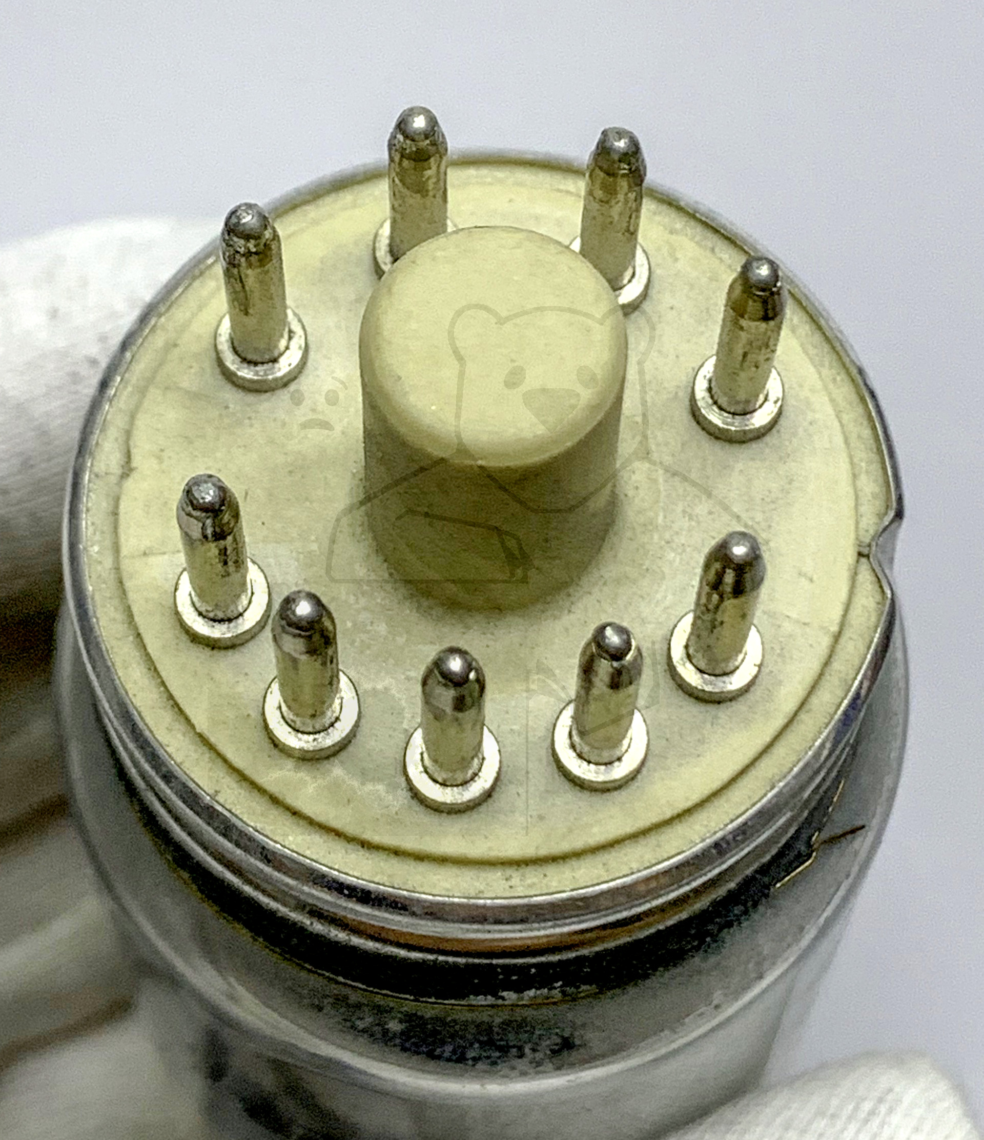 Röhren mit: Poströhre, 9pol.